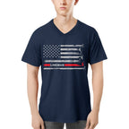 American Flag Lineman Apparel - Patriotic Utility Worker T-Shirt, Hoodie & More - grunx260804-0152