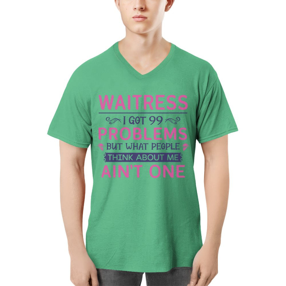 99 Problems Waitress T-Shirts Hoodies Sweatshirts Long Sleeves - grunx260804-0060