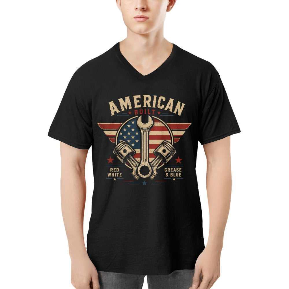 American Built Mechanic Apparel - Patriotic T-Shirt Hoodie & More - grunx260804-0120