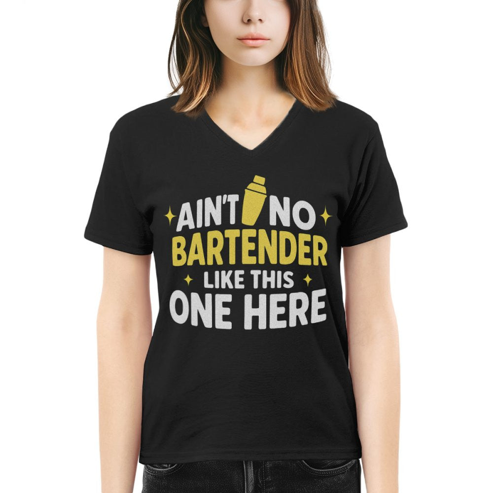 Ain't No Bartender Like This One Here Apparel - Bold Bartender Pride T-Shirt, Hoodie & More - grunx260804-0080