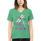 Angels Among Us - Watercolor Dragonfly Teacher T-Shirt, Hoodie & More - grunx260804-0156