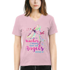 Angels Among Us - Watercolor Dragonfly Teacher T-Shirt, Hoodie & More - grunx260804-0156