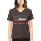 American Flag Chef Apparel - Patriotic Kitchen Crew T-Shirt, Hoodie & More - grunx260804-0143