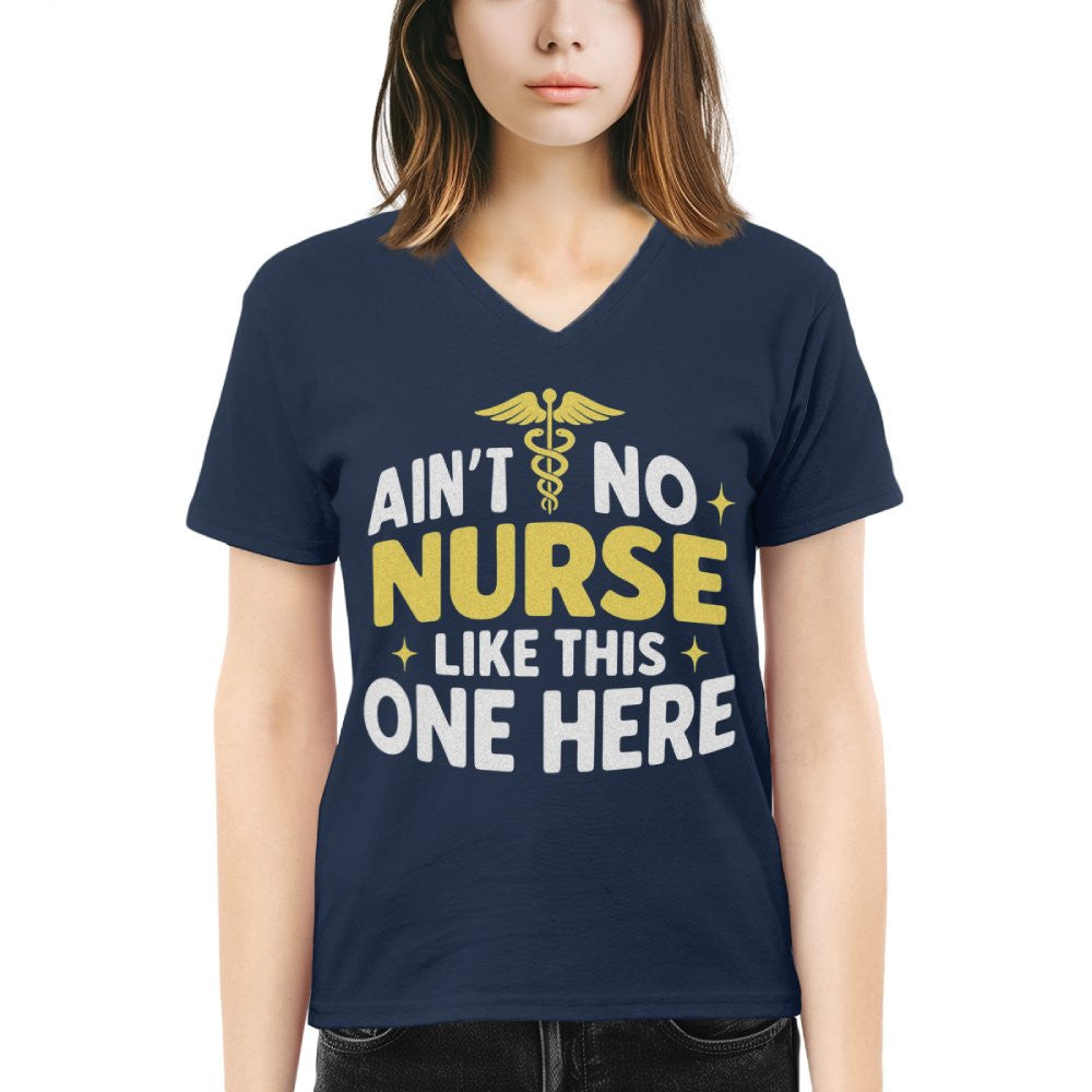 Ain't No Nurse Like This One Here Apparel - Bold Nurse Pride T-Shirt, Hoodie & More - grunx260804-0082