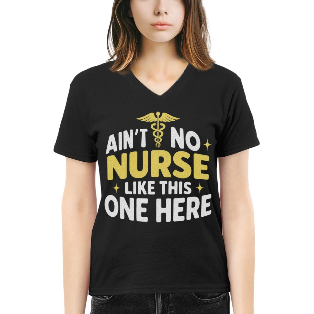 Ain't No Nurse Like This One Here Apparel - Bold Nurse Pride T-Shirt, Hoodie & More - grunx260804-0082