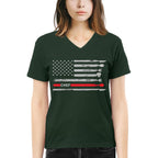 American Flag Chef Apparel - Patriotic Kitchen Crew T-Shirt, Hoodie & More - grunx260804-0143