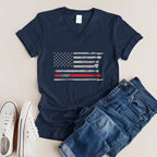 American Flag Chef Apparel - Patriotic Kitchen Crew T-Shirt, Hoodie & More - grunx260804-0143