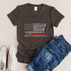 American Flag Chef Apparel - Patriotic Kitchen Crew T-Shirt, Hoodie & More - grunx260804-0143
