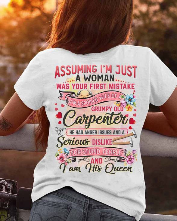 Awesome Carpenter-T-shirt-#M190624HISQU11BCARPZ6