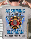 Awesome Firefighter-T-shirt - grunx260804-0148