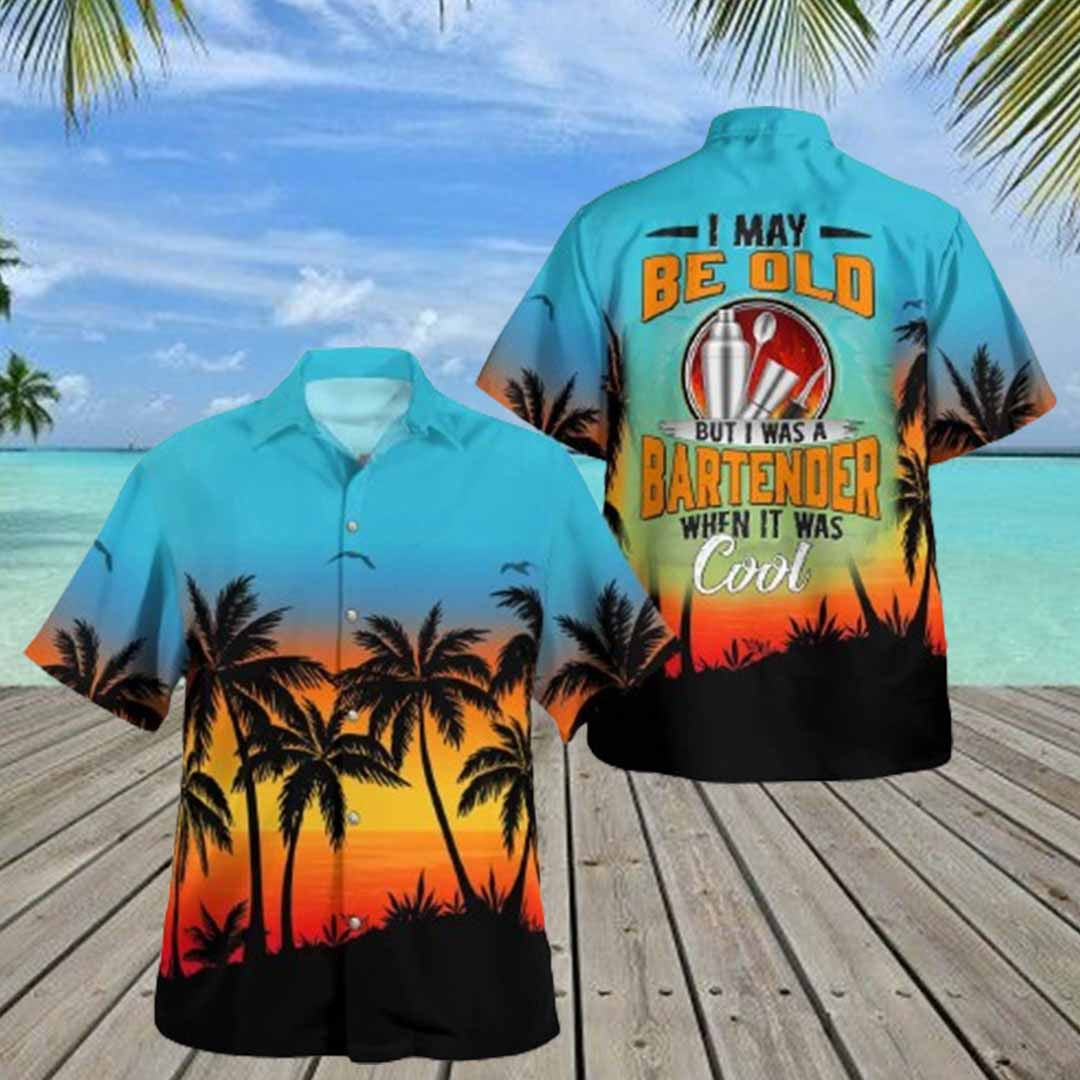 Awesome Bartender-AOP Hawaii Shirt - grunx260804-0239