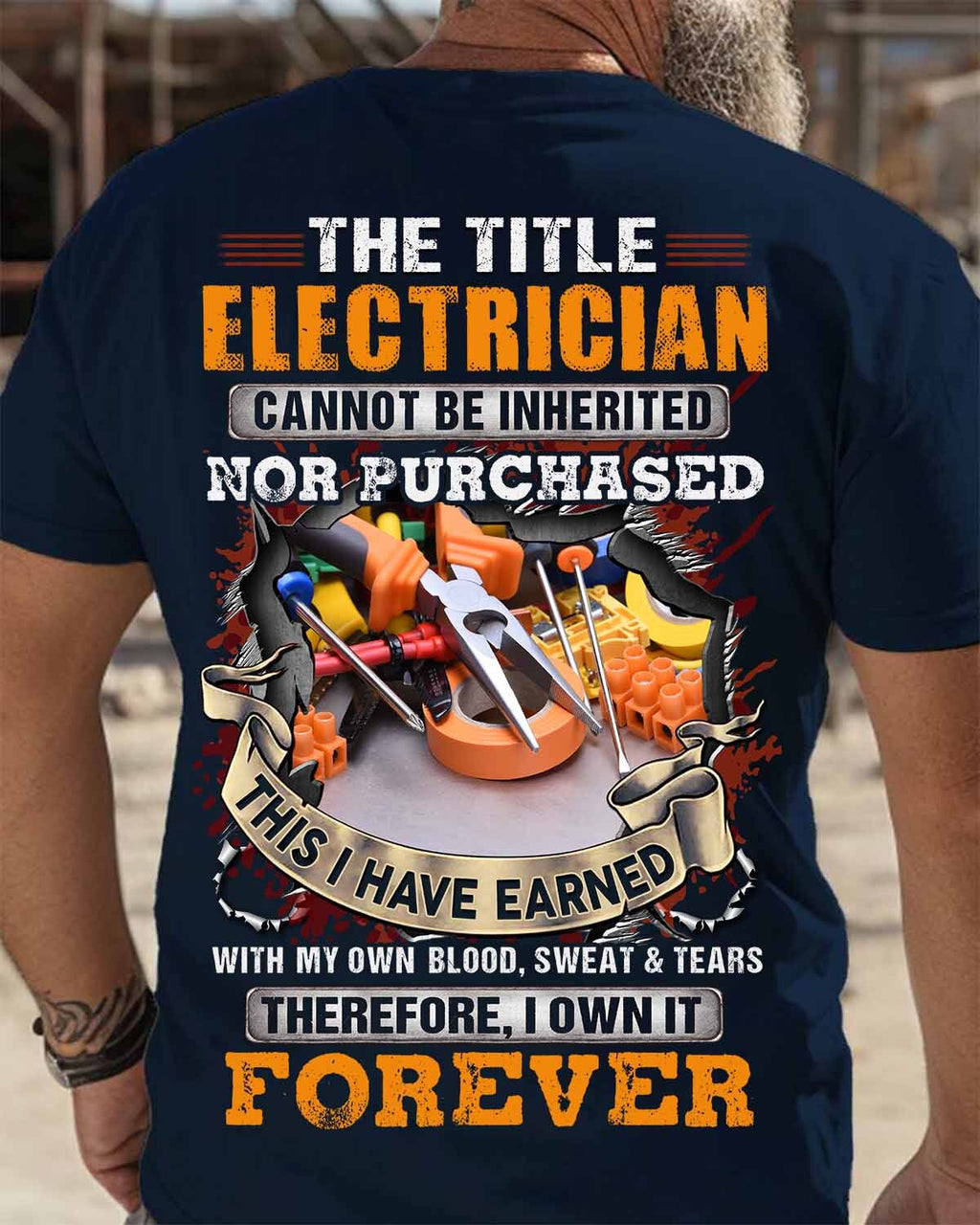 Awesome Electrician-T-shirt - grunx260804-0082
