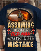 Awesome Firefighter-T-shirt - grunx260804-0155