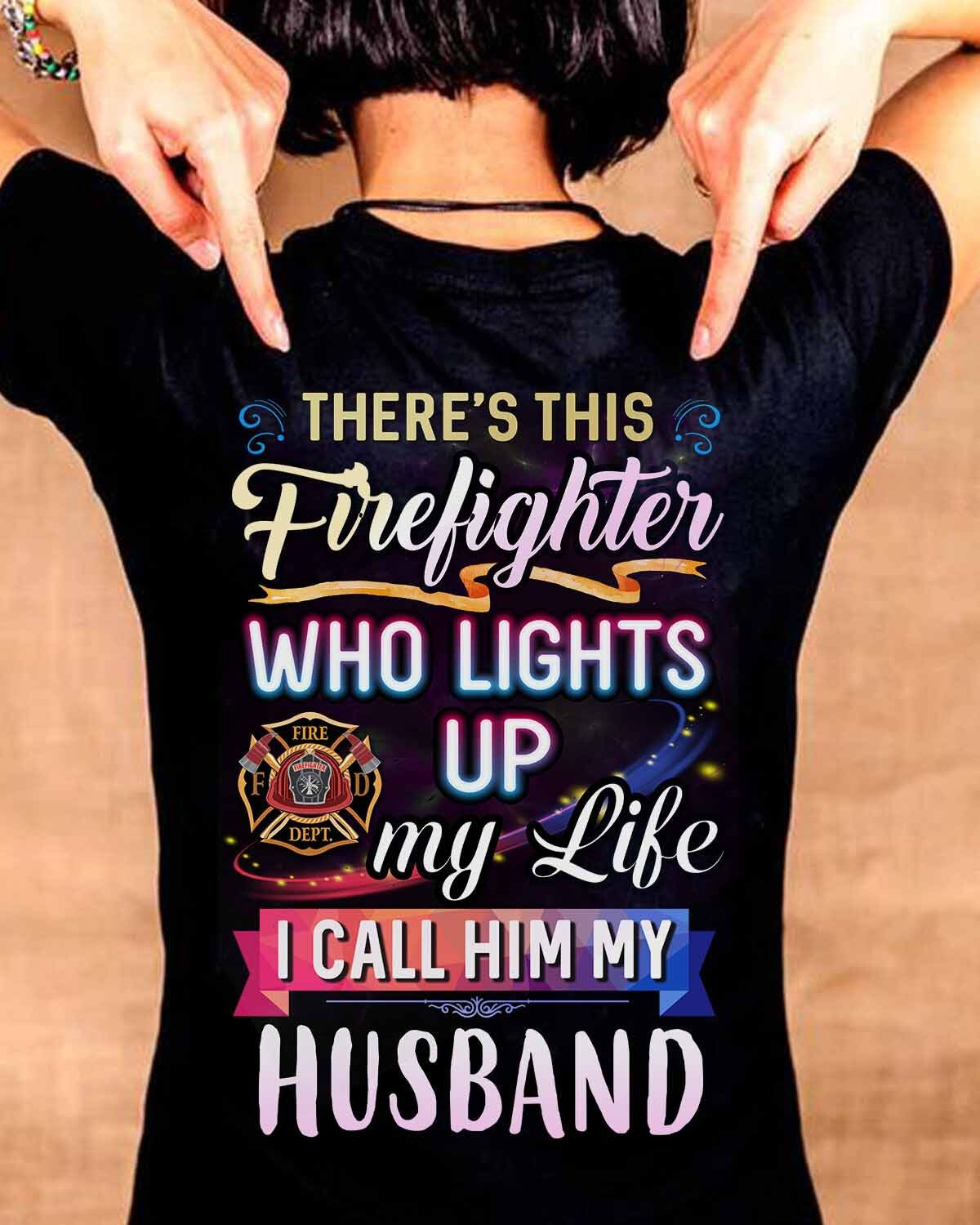 Awesome Firefighter-T-shirt - grunx260804-0153
