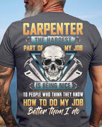 Awesome Carpenter-T-shirt-#M260624MYJOB15BCARPZ8