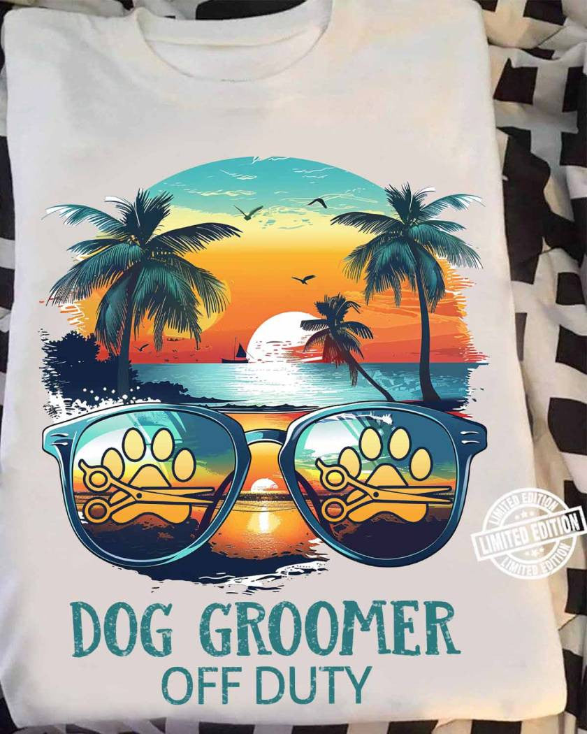 Awesome Dog Groomer-T-shirt - grunx260804-0034