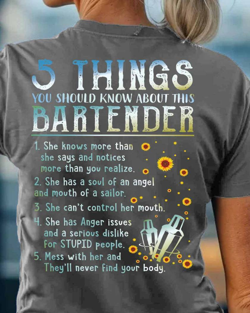 Awesome Bartender-T-shirt-#F270624FIVTHIN8BBARTZ8