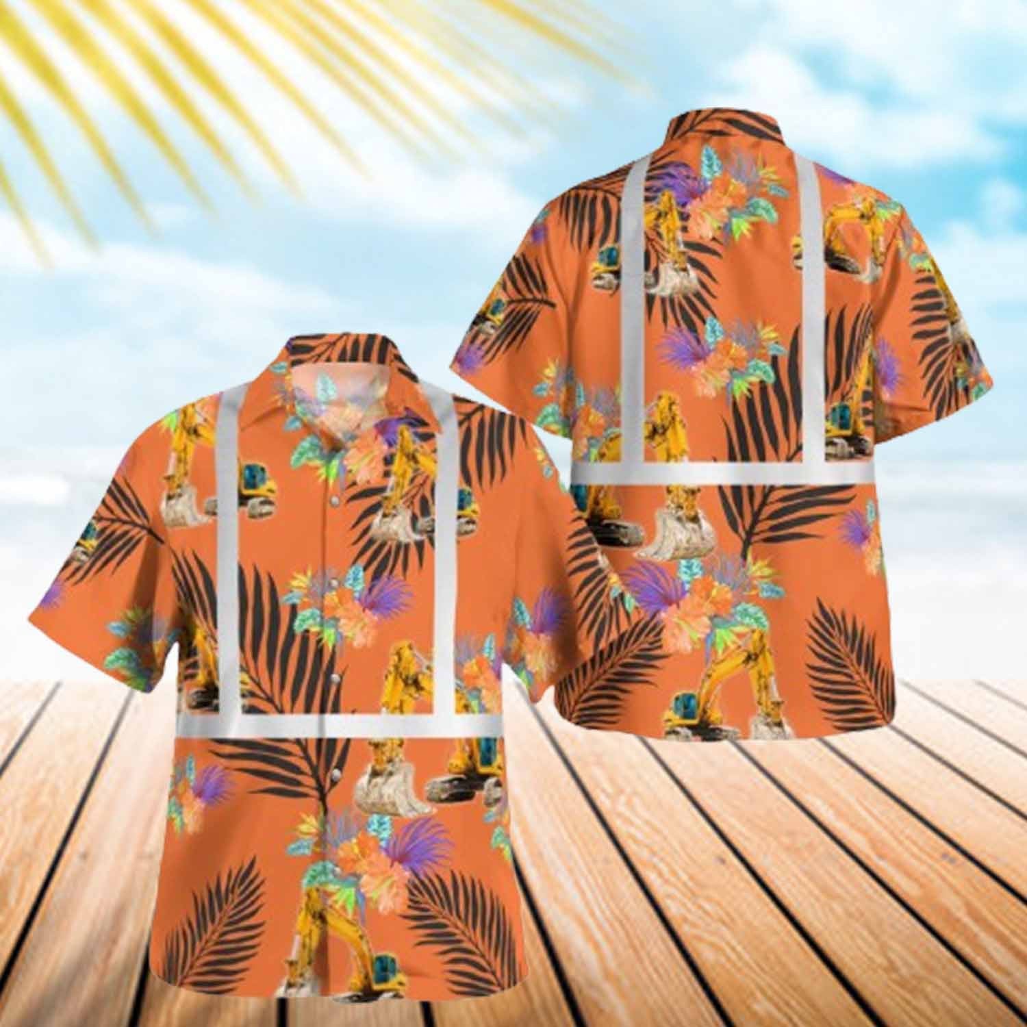 Awesome Heavy Equipment Operator-AOP Hawaii Shirt - grunx260804-0168