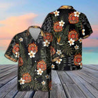 Awesome Firefighter - AOP Pocket Hawaiian Shirt - grunx260804-0123