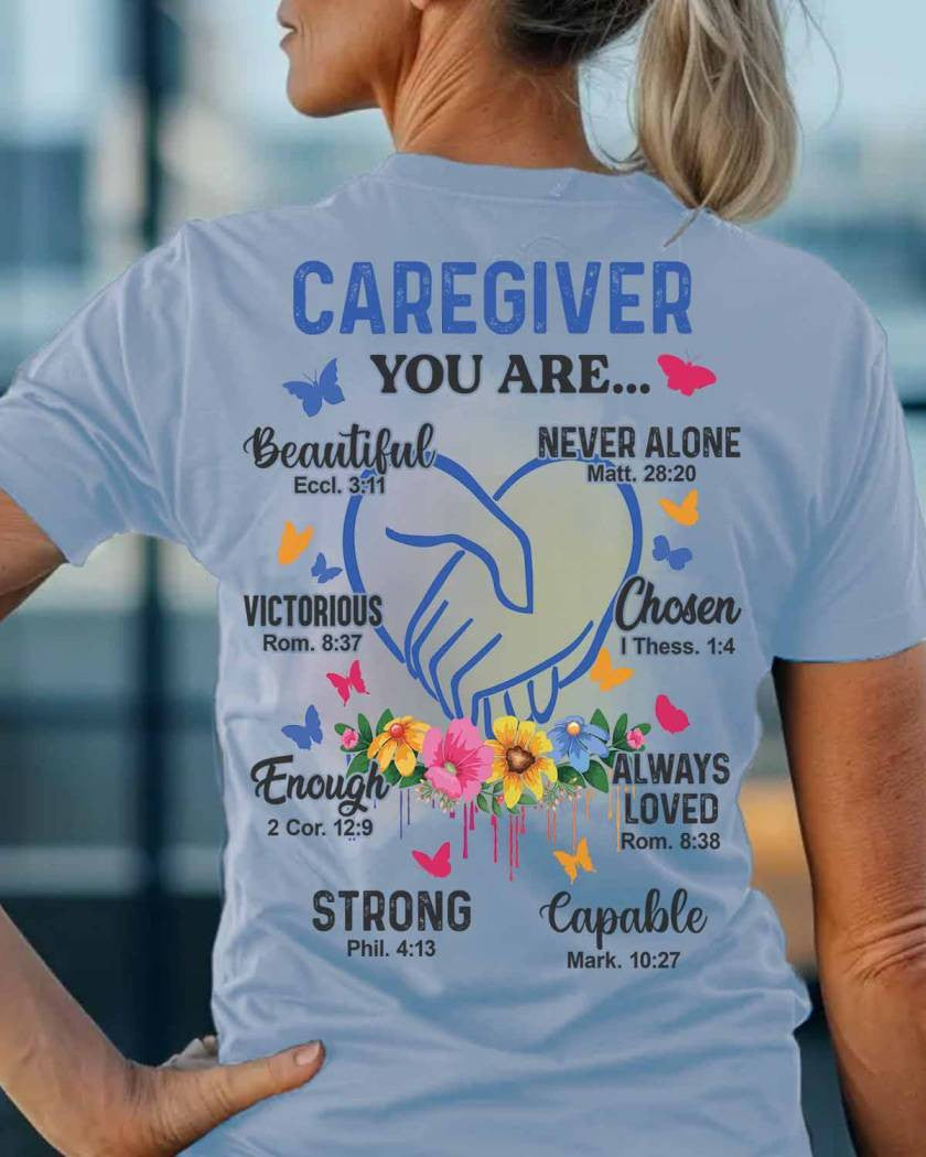 Awesome Caregiver-T-shirt-#F090724YUARE1BCAREZ8