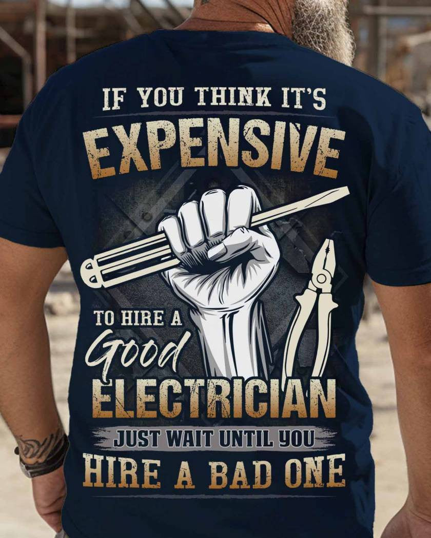 Awesome Electrician-T-shirt - grunx260804-0074
