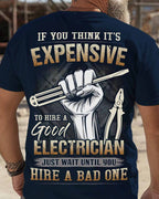Awesome Electrician-T-shirt - grunx260804-0074
