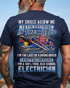Awesome Electrician-T-shirt - grunx260804-0075