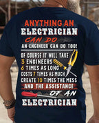 Awesome Electrician-T-shirt - grunx260804-0076