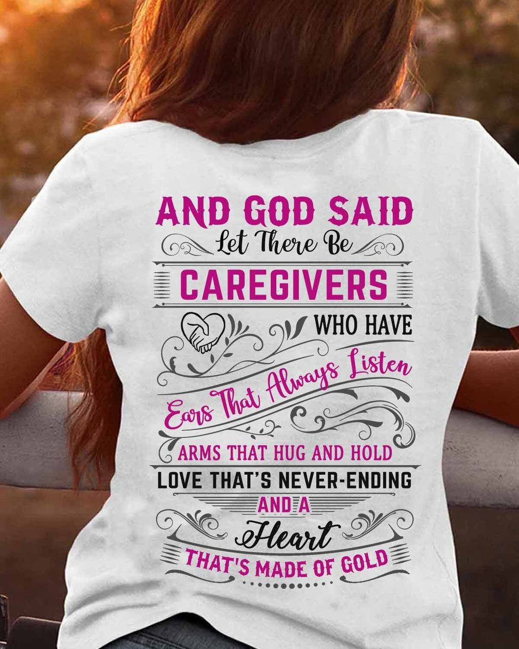 Awesome Caregiver-T-shirt-#F180724NEVEN6BCAREZ8