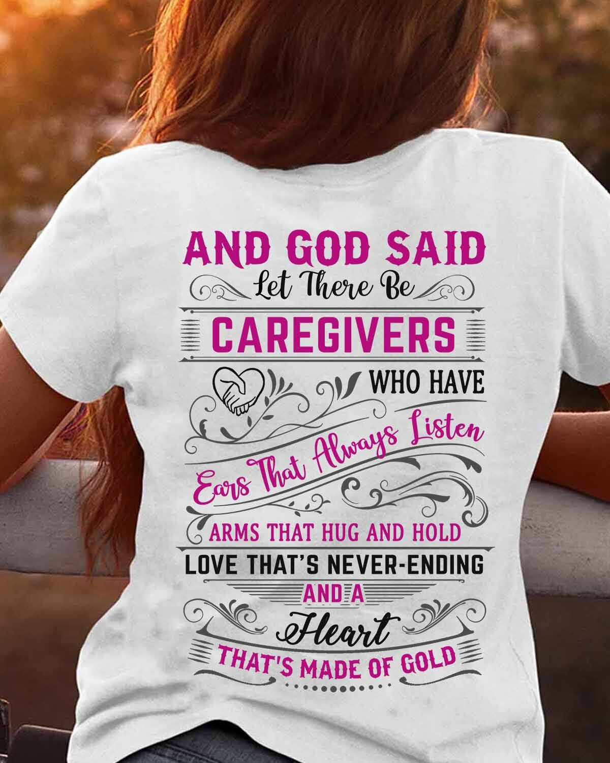 Awesome Caregiver-T-shirt-#F180724NEVEN6BCAREZ8
