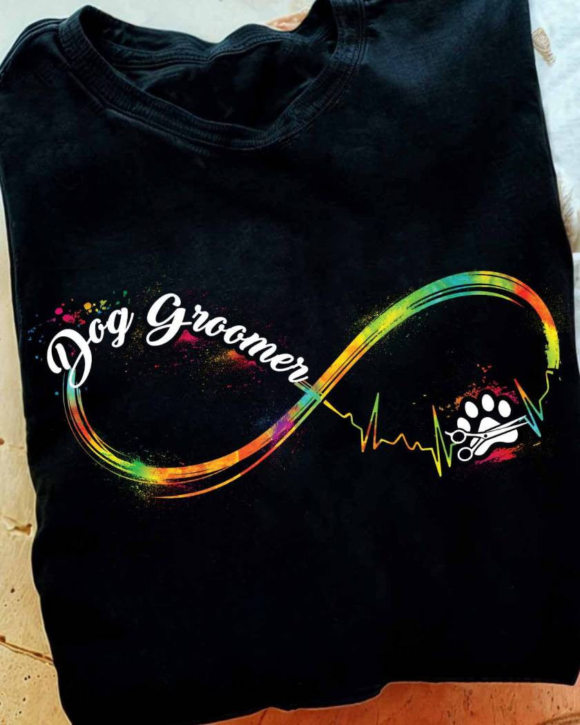 Awesome Dog Groomer-T-shirt - grunx260804-0033