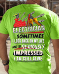 Awesome Electrician-T-shirt - grunx260804-0080
