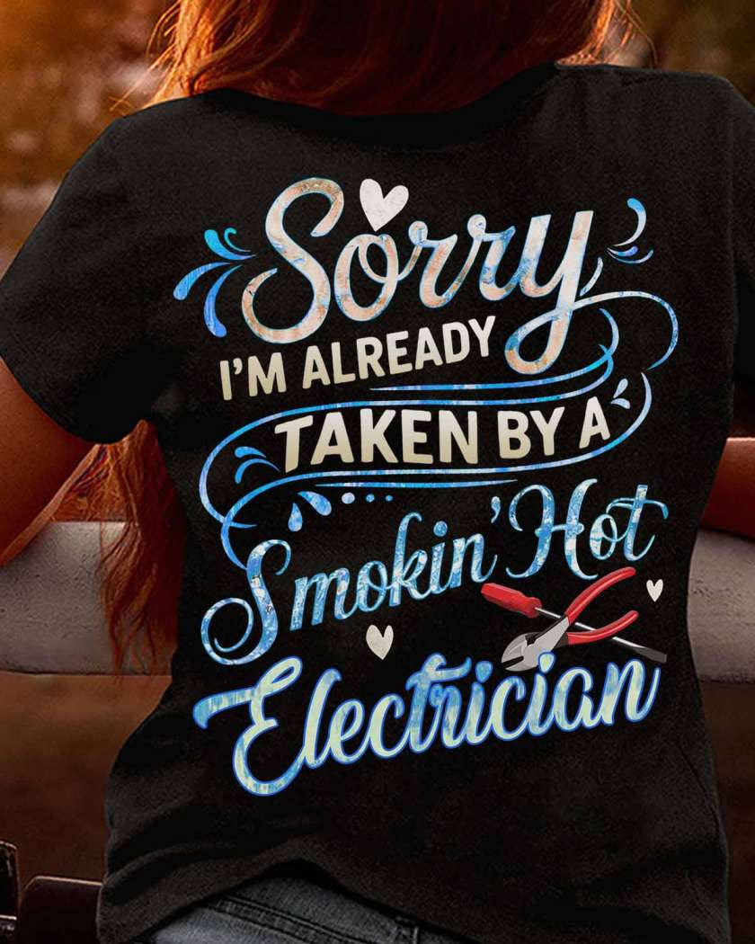 Awesome Electrician-T-shirt - grunx260804-0085