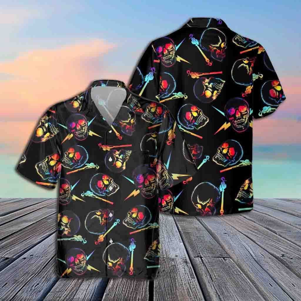 Awesome Lineman - AOP Pocket Hawaiian Shirt - grunx260804-0334