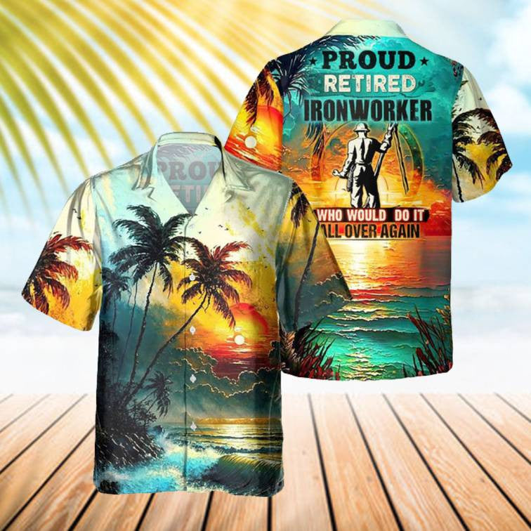 Awesome Ironworker - AOP Pocket Hawaiian Shirt - grunx260804-0287