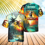 Awesome Ironworker - AOP Pocket Hawaiian Shirt - grunx260804-0287