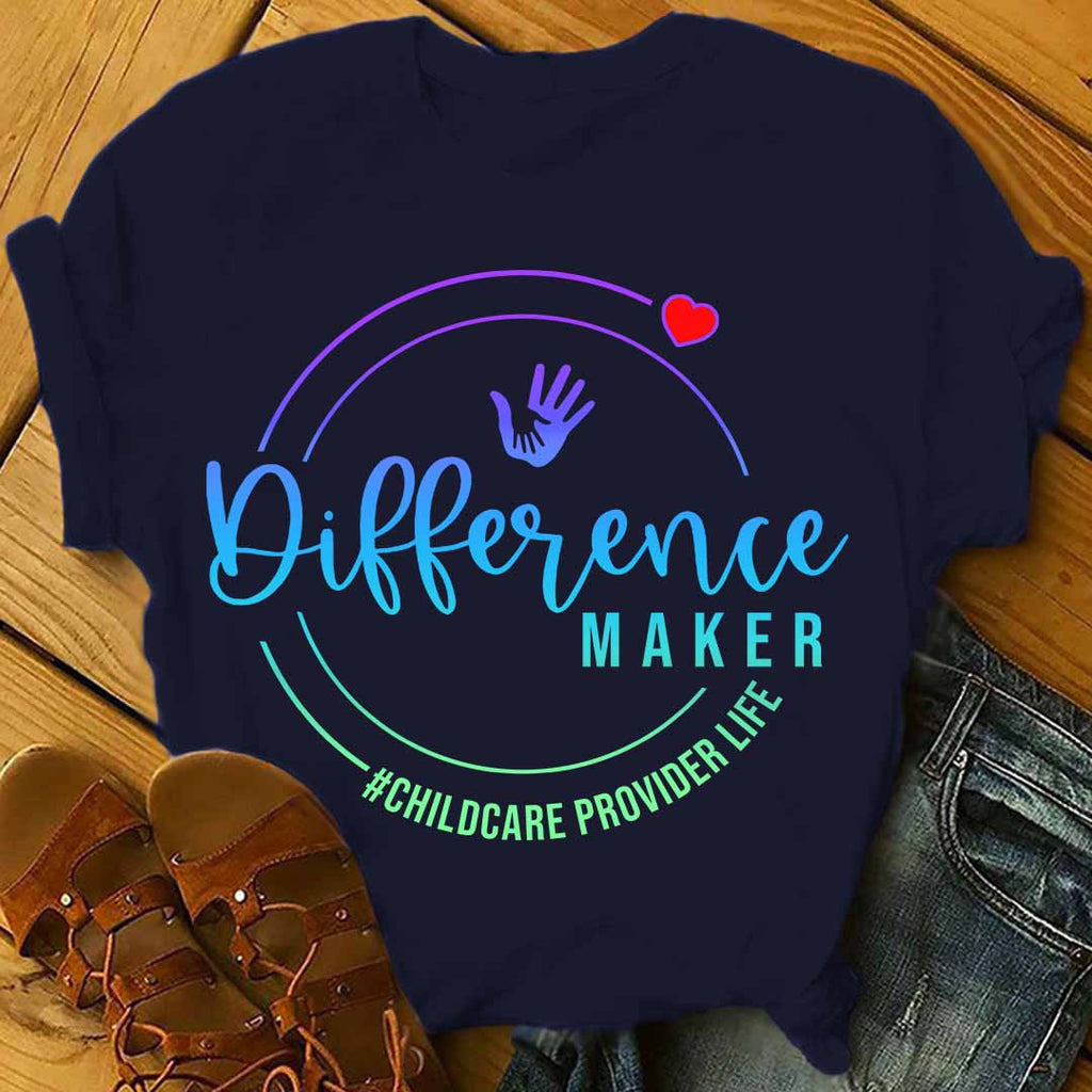 Awesome Childcare Provider Life-T-shirt-#F010824DIFREC2FCHPRZ4