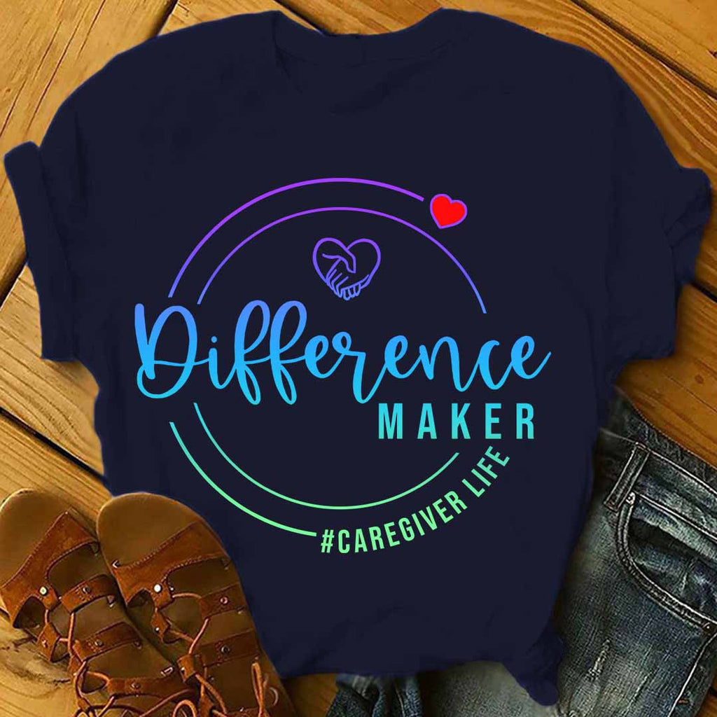Awesome Caregiver-T-shirt-#F010824DIFREC2FCAREZ4