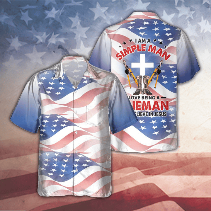Awesome Lineman - AOP Pocket Hawaiian Shirt - grunx260804-0322