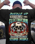 Awesome Electrician-T-shirt - grunx260804-0071