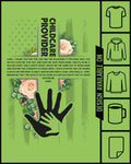 Awesome Childcare Provider-T-shirt-#F060824BLESI9BCHPRZ4