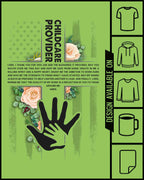 Awesome Childcare Provider-T-shirt-#F060824BLESI9BCHPRZ4