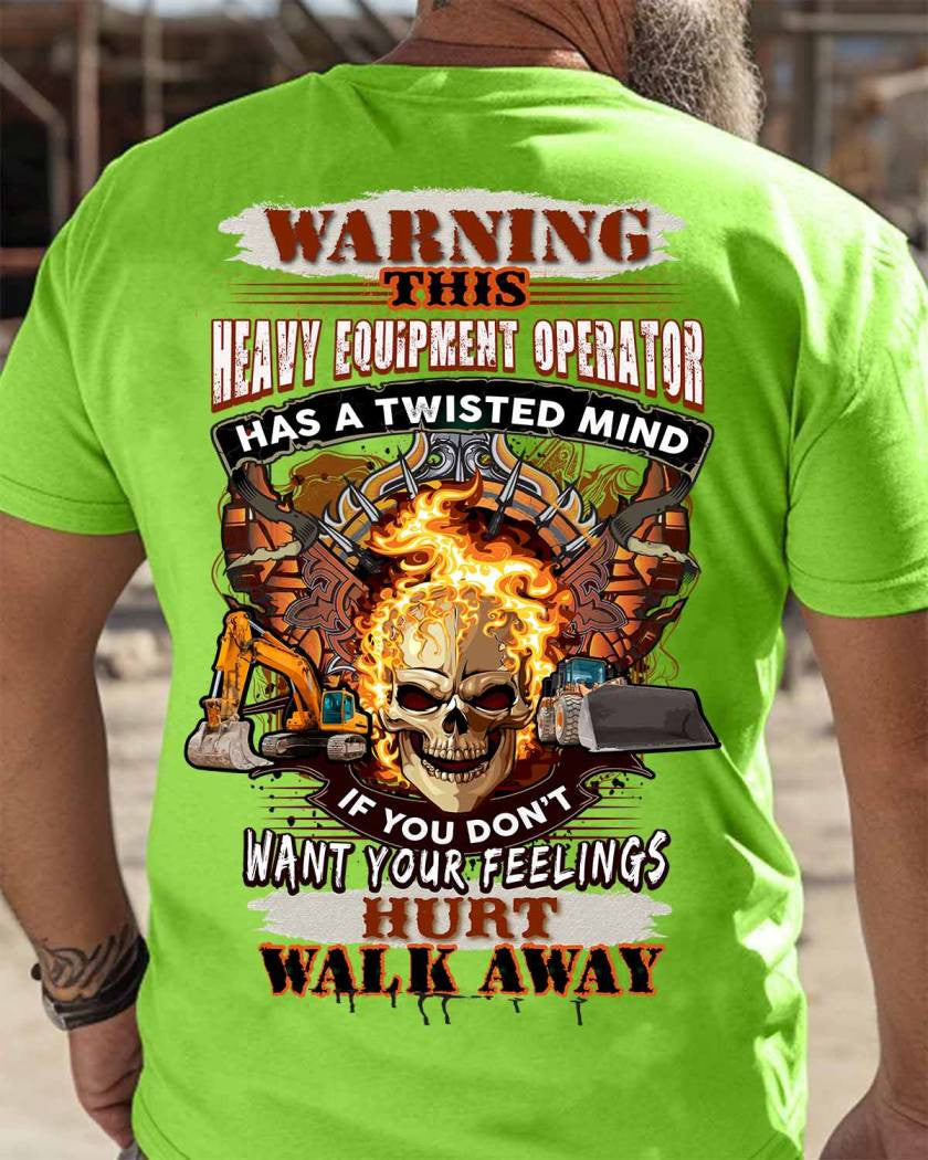 Awesome Heavy Equipment Operator-T-shirt - grunx260804-0188