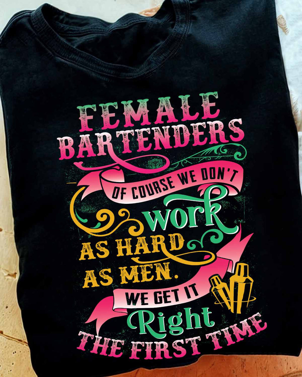 Awesome Female Bartenders-T-shirt - grunx260804-0113