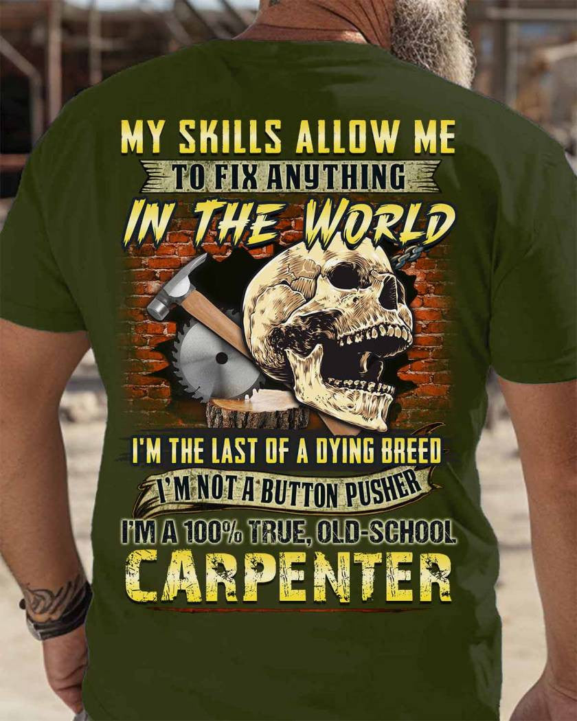 Awesome Carpenter-T-shirt-#M090824LSTOF3BCARPZ6