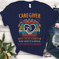 Awesome Caregiver the soul of an Angel-T-shirt-#F140824THESOL3FCAREZ4