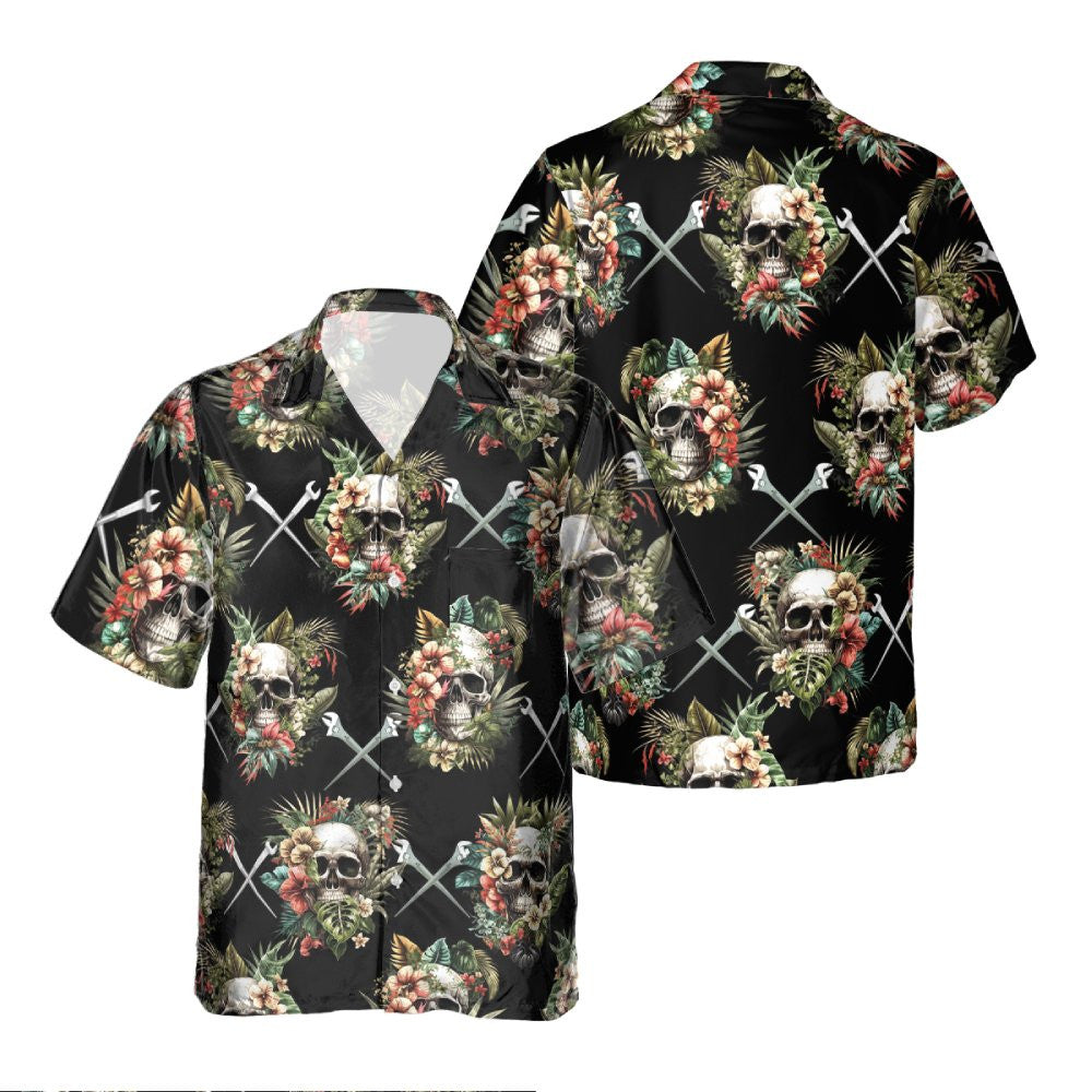Awesome Ironworker- AOP Pocket Hawaiian Shirt - grunx260804-0277