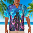 Awesome Firefighter- AOP Pocket Hawaiian Shirt - grunx260804-0120