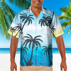 Awesome Firefighter- AOP Pocket Hawaiian Shirt - grunx260804-0130