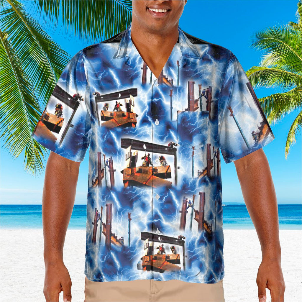 Awesome Ironworker- AOP Pocket Hawaiian Shirt - grunx260804-0265